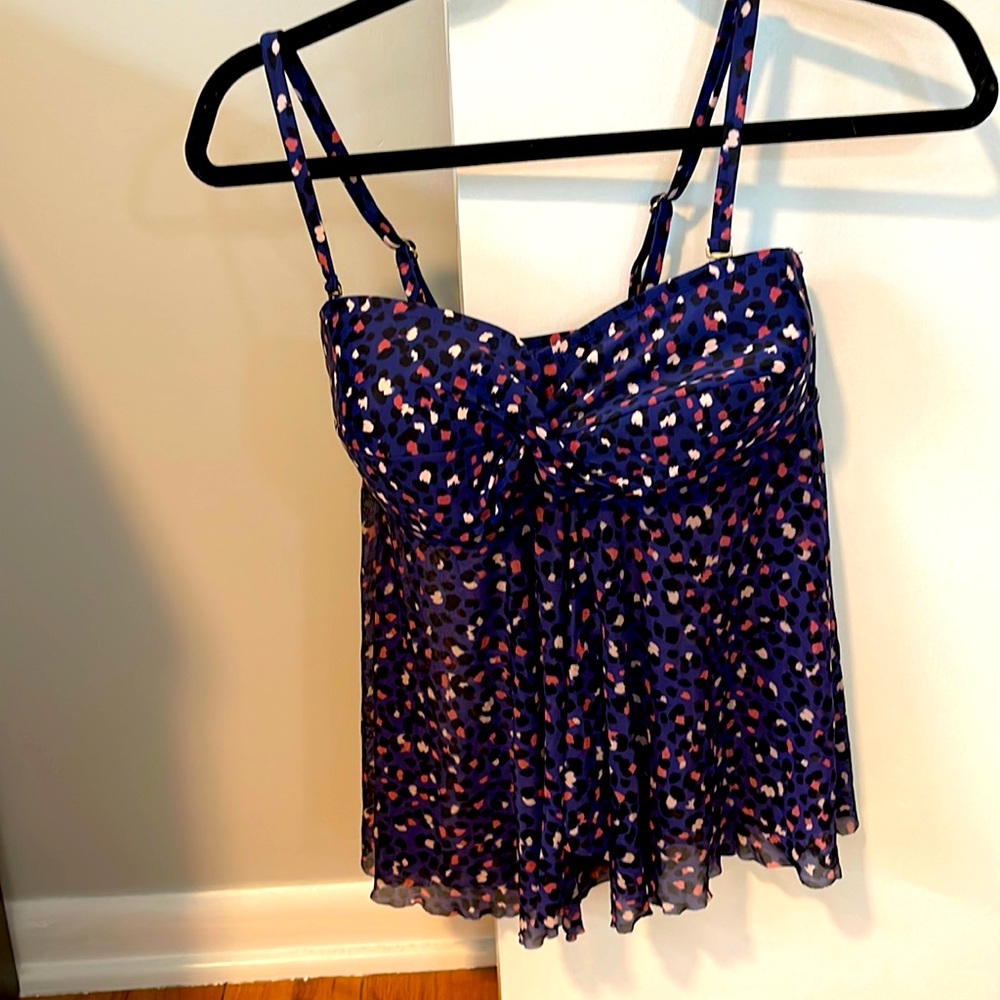 EUC Kona Sol mesh flyaway tankini top - size small - Picture 2 of 8